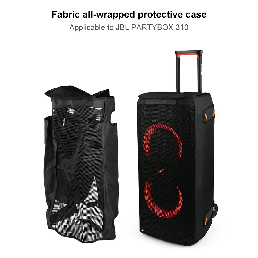 Dust Cover Case For JBL PartyBox 310 Waterproof Mesh Slip Cover Scratch Resistant Protective Sleeve Speaker Carrying Case