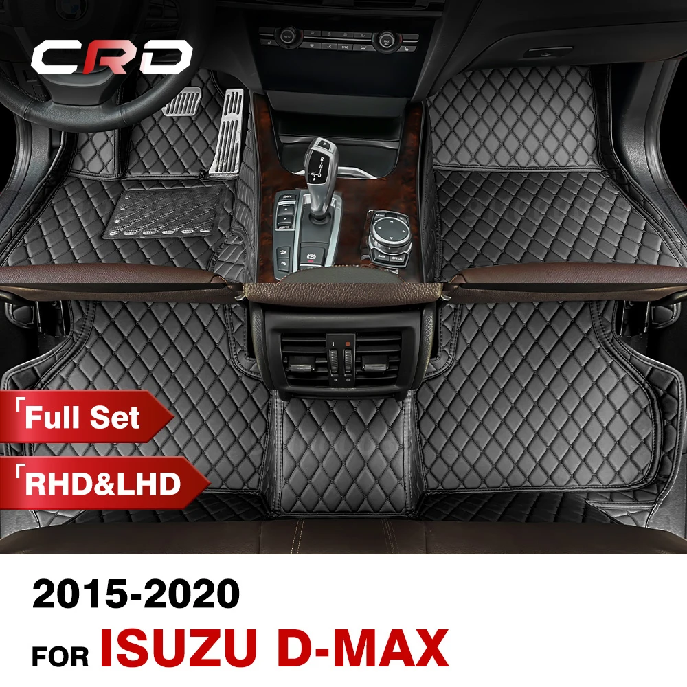 

Car Floor Mats For Isuzu D-MAX 2015 2016 2017 2018 2019 2020 Custom Auto Foot Pads Interior Protector Accessories
