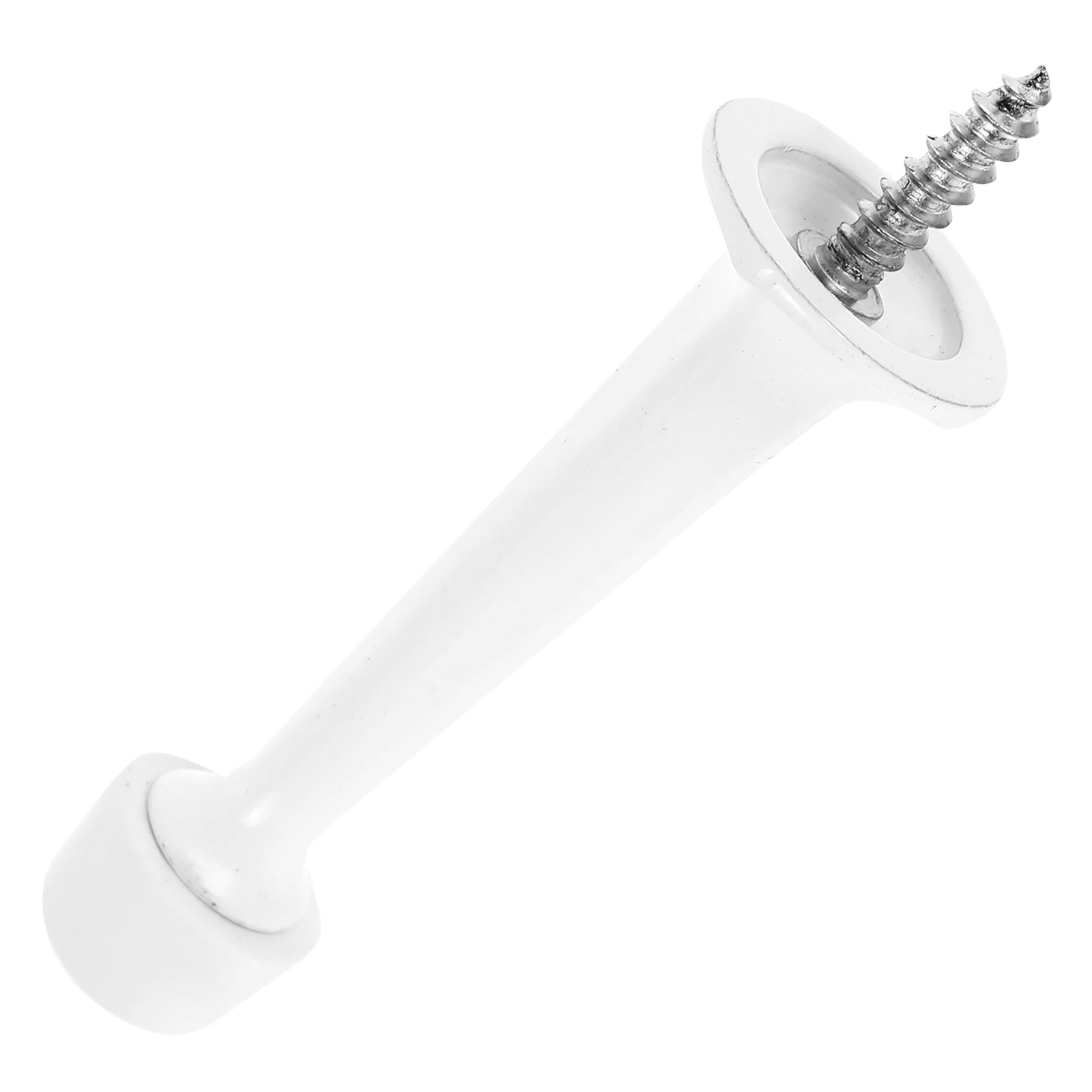 

2pcs Door Stopper Soft Rubber Tips Heavy Duty T style Holder Wall Protector Indoor Outdoor White Black Anti slam Weatherproof