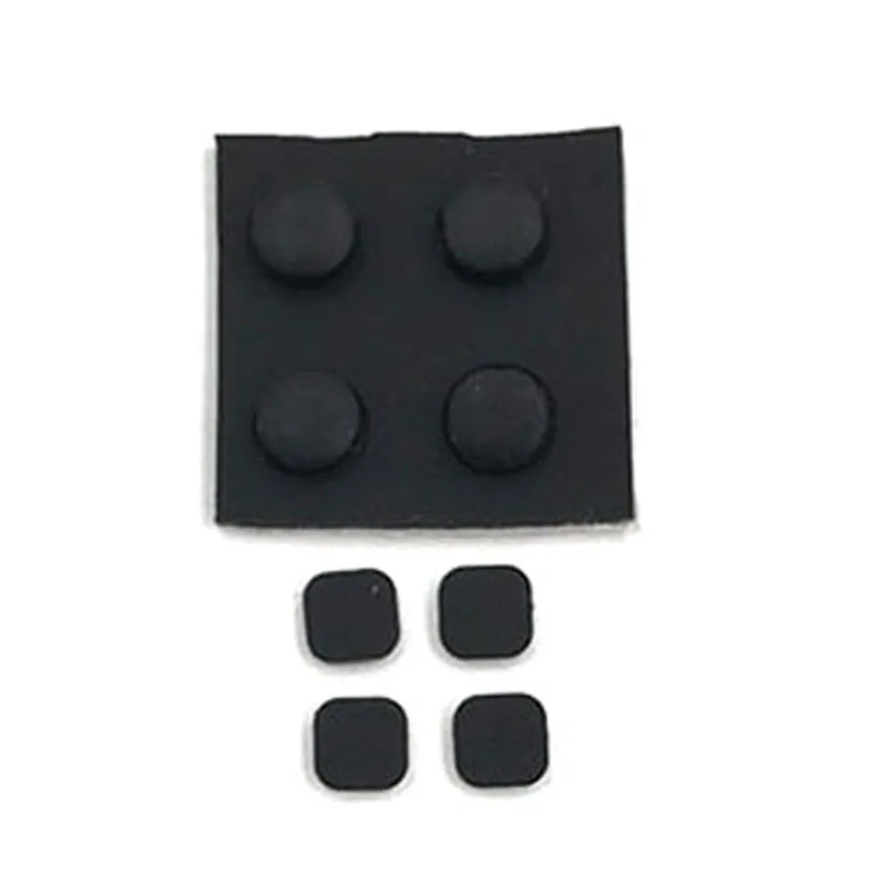 مسامير ثقب غطاء ل جديد 3DS XL LL المضيف شاشة مقبس مطاطي وحدة التحكم الجبهة عودة برغي ثقب الغراء الجسيمات