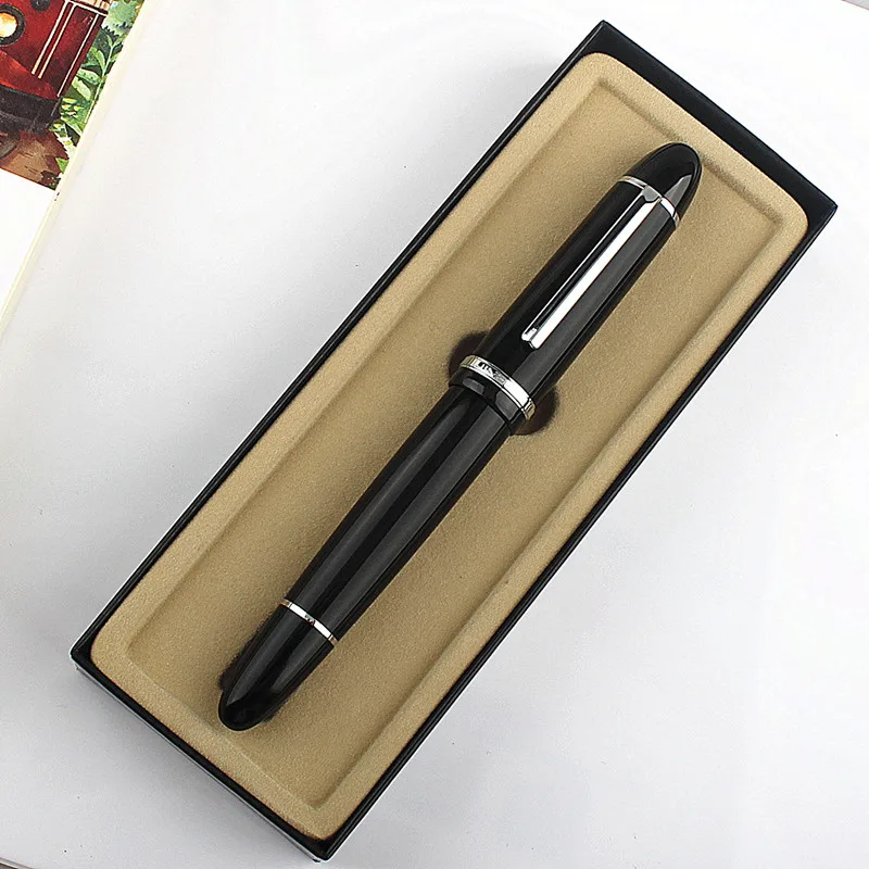 Jinhao X159 Centennial Resin Fountain Pen black with Jinhao F Nib Converter Writing Business Office Gift Ink Pen