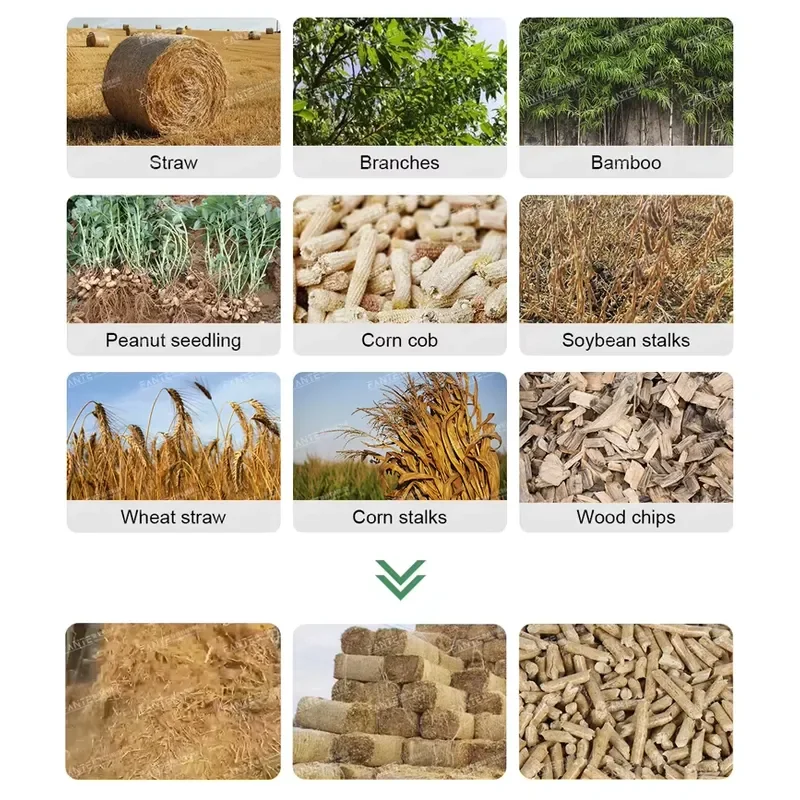 Crusher Cost Effective RDF Processing Equipment Biomass Alternative Fuel for Recycling Business Startups