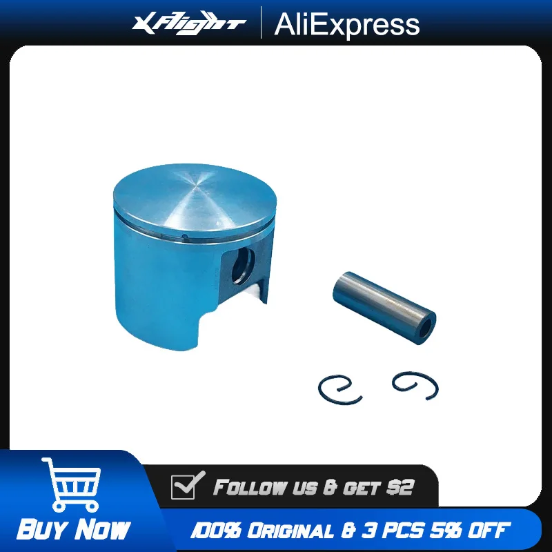 

DLE65 DLE130 Piston Kit Aluminum Alloy for DLE65/130 Engine, RC Airplane Gas Motor Parts, Repair Replacement Set