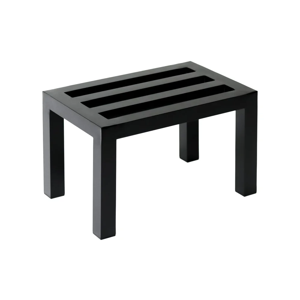 Aluminum Dunnage Rack Pallet Rack 330lb Capacity Portable Heavy Duty Storage Solution Warehouse Garage Restaurant Use