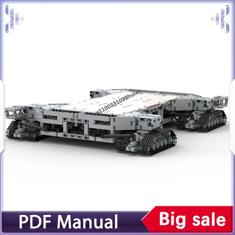 Crawler-Transporter 1:110 MOC Building Blocks Space Shuttle Rocket Series Motor Model  Vehicle DIY Technology Bricks Toys Gifts