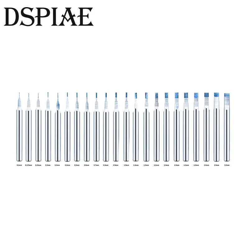 

DSPIAE AT-TH 3,175 мм ручка для крепления Вольфрамовой Стали Резьбовая головка ручные инструменты резьбовое долото