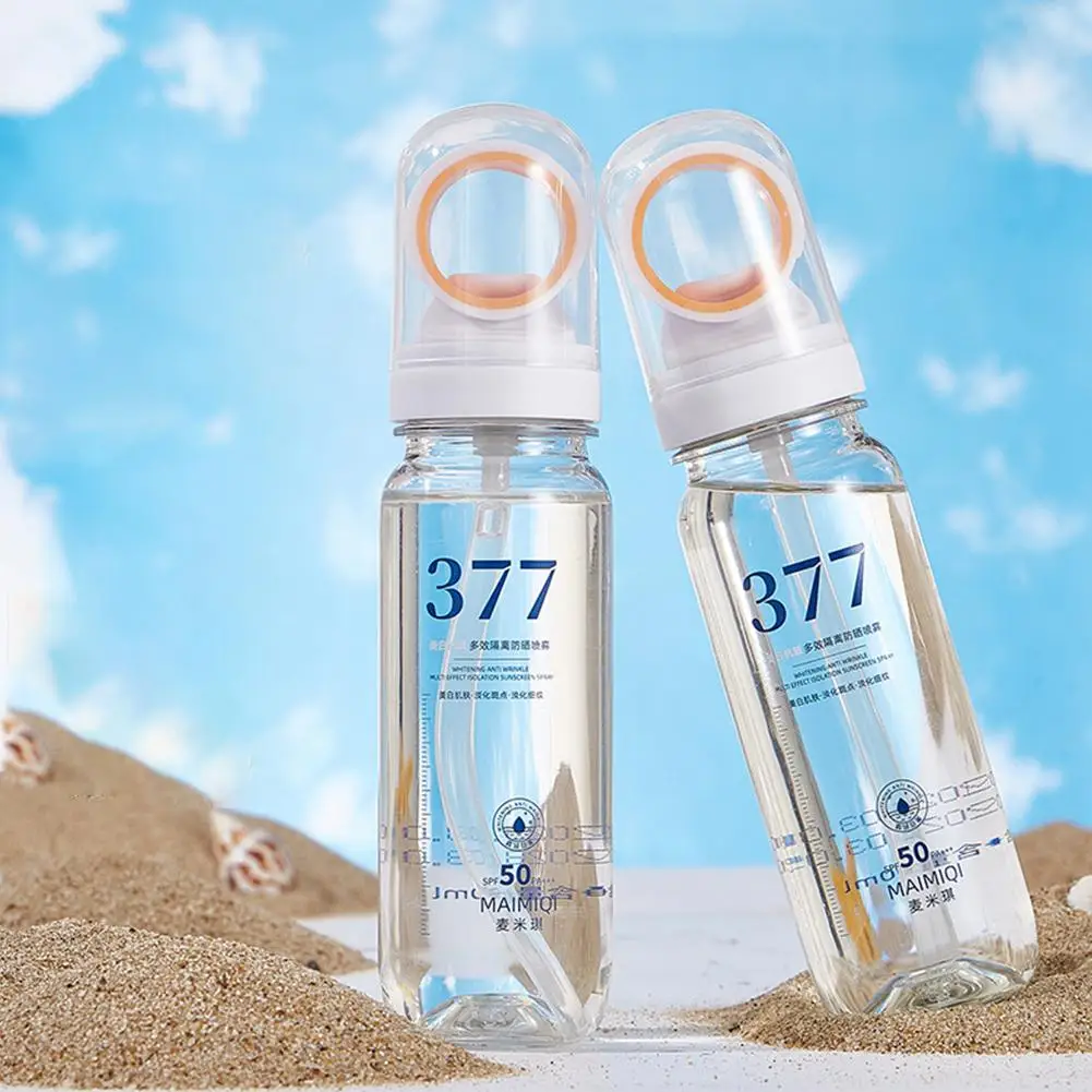 1/3/5 個日焼け止めスプレー SPF50 + アンチエイジング抗しわ保湿美白日焼け止めスプレー顔ボディネックスキンケアスプレー