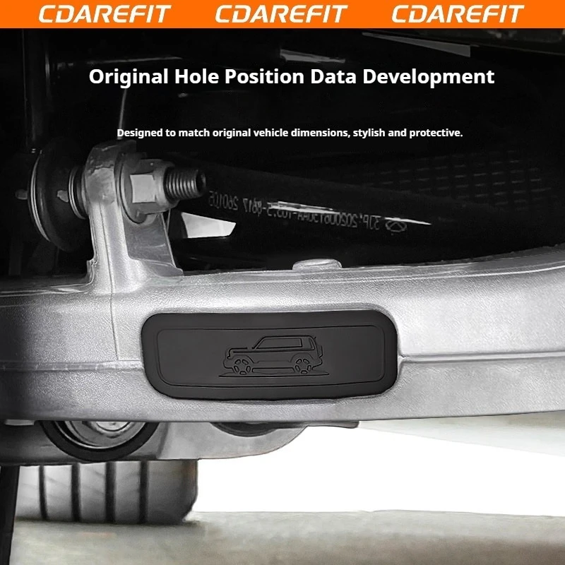 Cubierta Protectora Impermeable para el Eje Trasero del Coche Chery ICAR V27, Tapa de Sellado Anticorrosión, Evita Objet