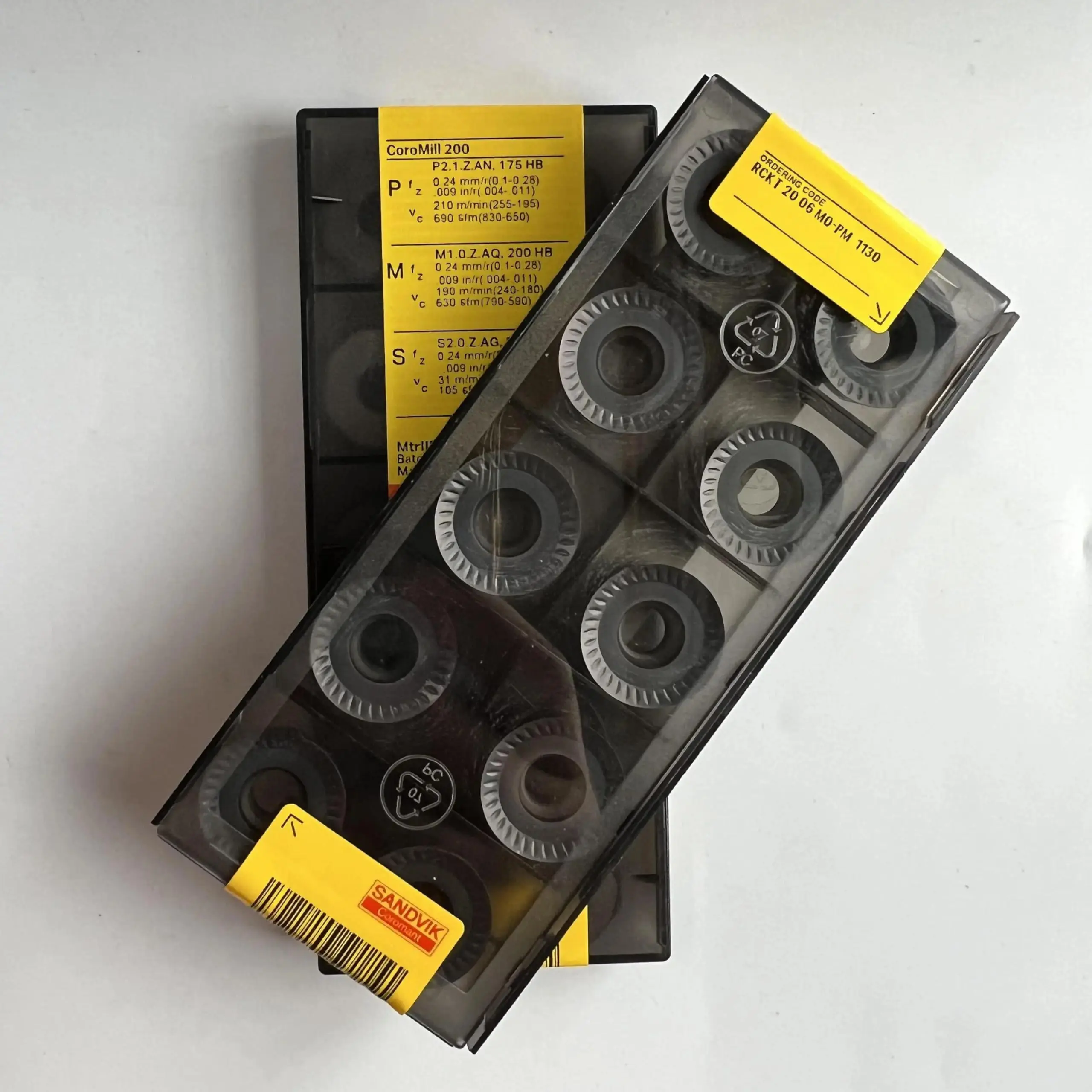 RCKT2006M0-PM 1130 /Original echte CNC-Legierungsklinge 10 Stück