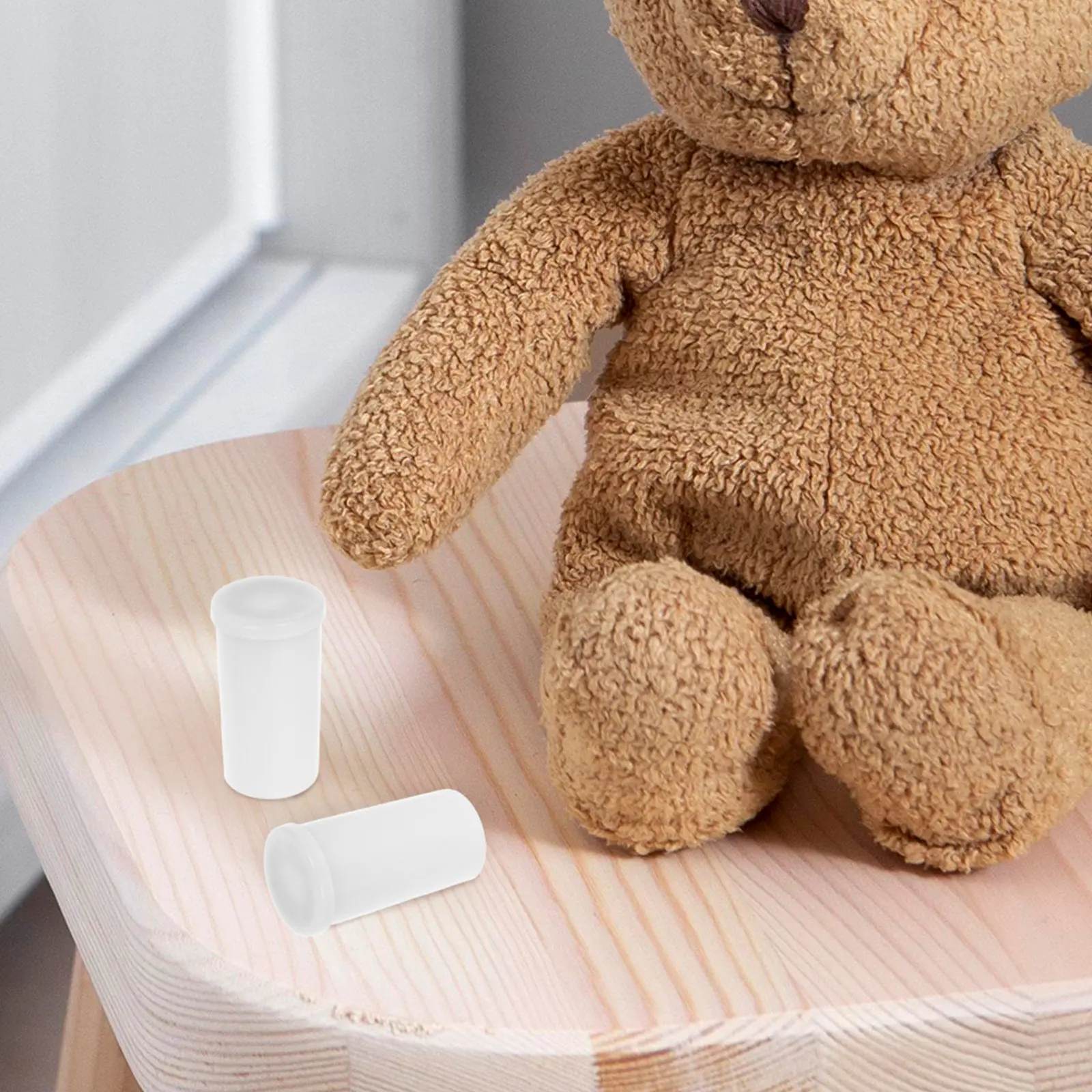 

10Pcs Children's Noise Maker Inserts Plastic Replacement Sound Parts for Baby Rattles Squeaker Kit Repair Clear Crisp Sound