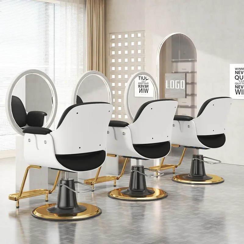 

Therapy Center Chaise Coiffure Barber Chair Barbershop Luxury Swivel Salon Esthetician Supplies Sillon Peluqueria Furniture