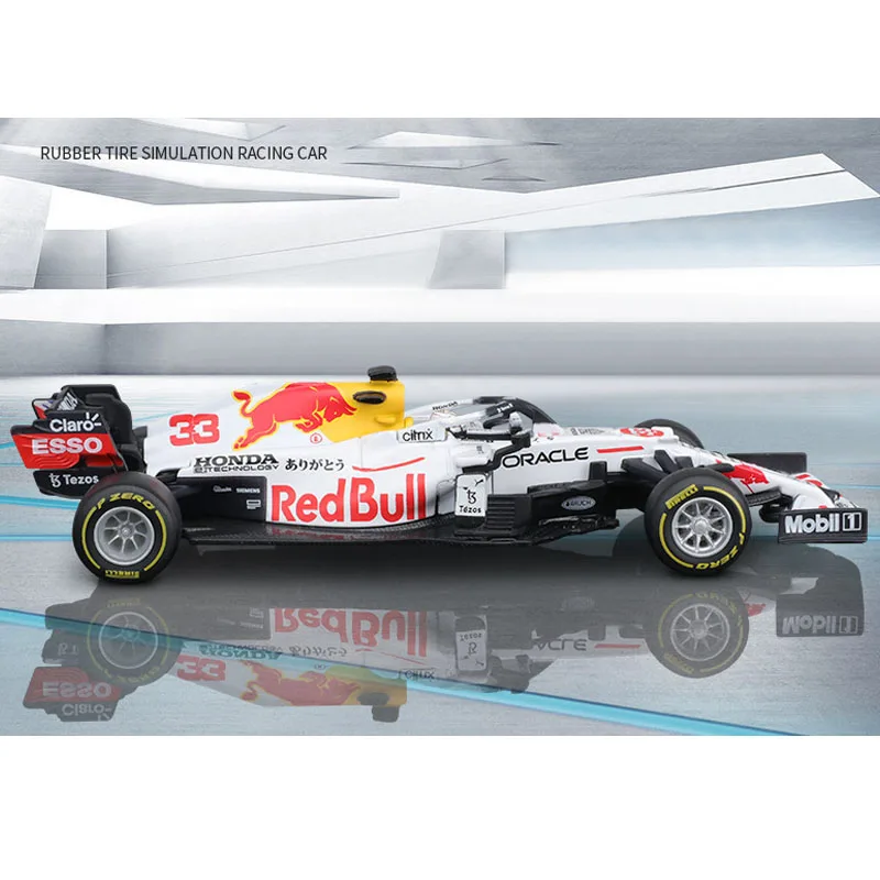 Bruag-Red Bull Formula Racing Die, Modèle de voiture en alliage, Passionné professionnel, Collection Décoration Cadeau, Rb16b, F1, Considérant, 1:43