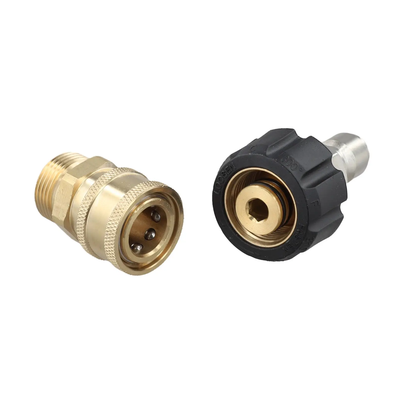 New Useful High Quality Hot Adapter Quick Connector Replacement 14mm 15mm 5000 PSI Coupler M22 Pressure Washer