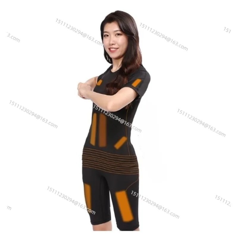 2025 New EMS Micro-current Pulse Intelligent Silicone Fitness Suit Yoga Training Suit Pants Fitness Suit Body Enhancement