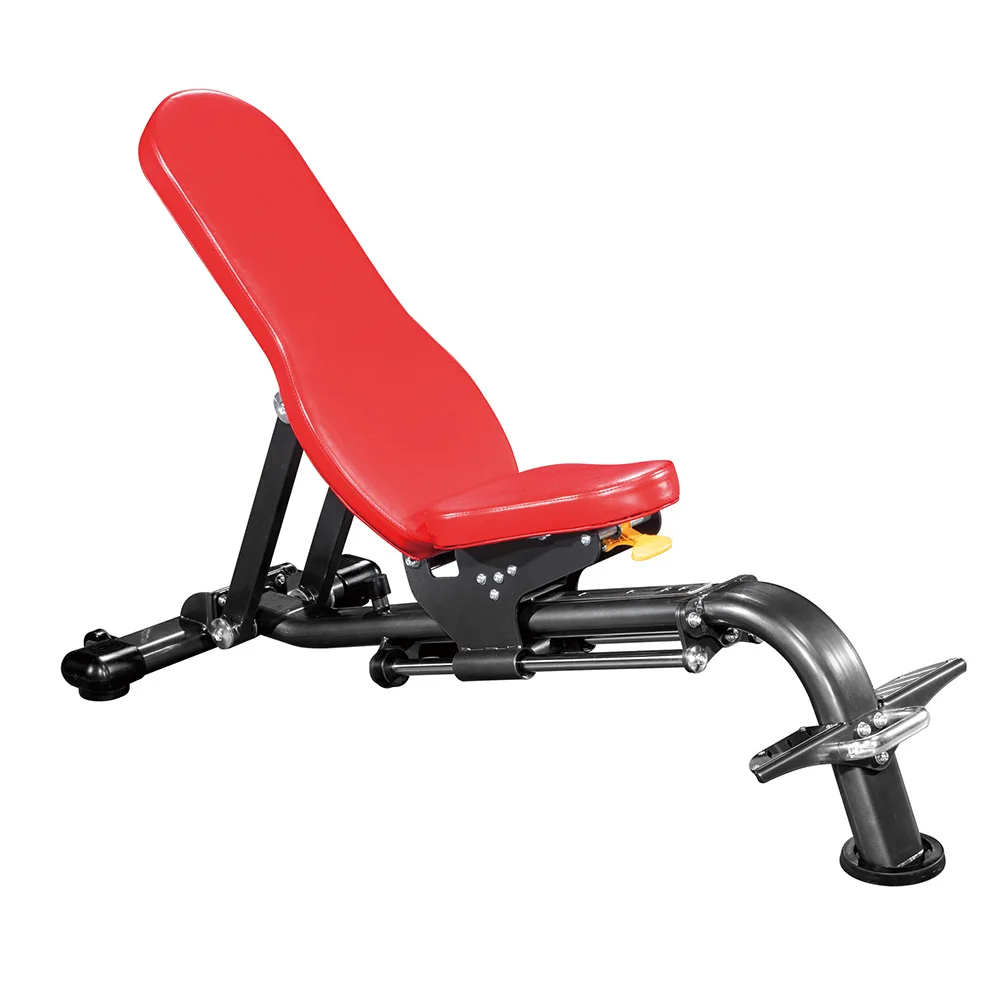 Fitness Gym Equipment sollevamento pesi regolabile Sit Up panca con manubri curva Sit-up Bench per uso domestico e commerciale