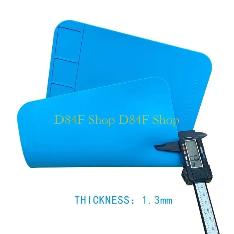 D84F Mat soldadura Aislamiento resistente calor trabajo Mat aislamiento Mat