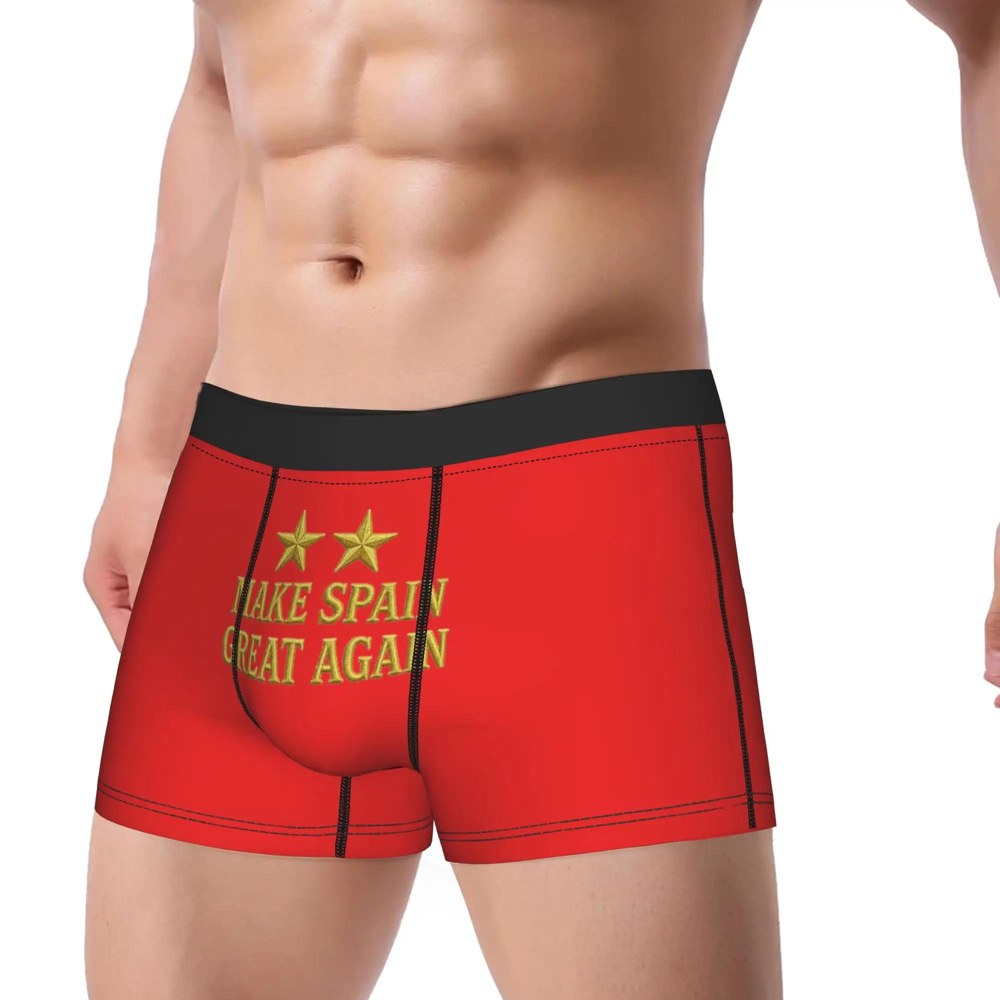 Make Spain Great Again  Boxers Novelty Gift For Man Humor Underwear  Boxer Briefs