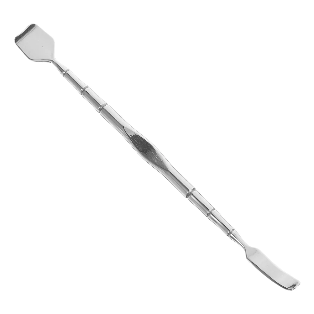 أداة تنظيف بشرة الوجه مزدوجة الأطراف لإزالة الرؤوس السوداء للأنف والجبهة والعناية بحب الشباب أداة مكياج معدنية مجموعة أدوات استخراج البثور #4