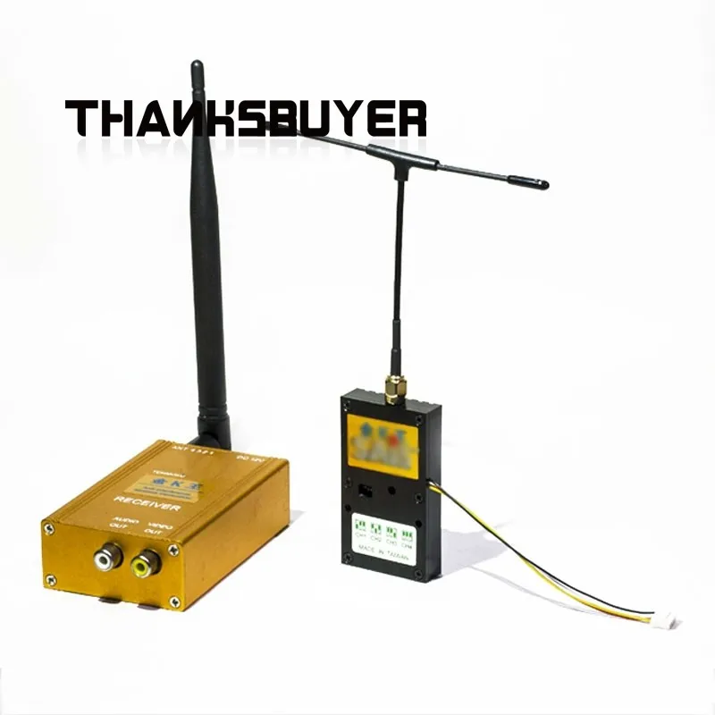 SS-1.3G-1W-2 Drone Wireless Video Transmission System 1.3G 1W FPV Transmitter Receiver TX RX Modules