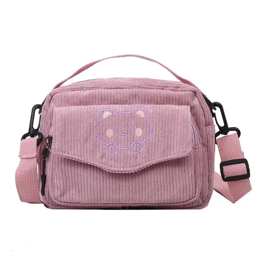 

Japanese For Student Fashion Shopping Zipper Over The Shoulder Messenger Bag Women Handbag Canvas Bag Mobile Phone Bag