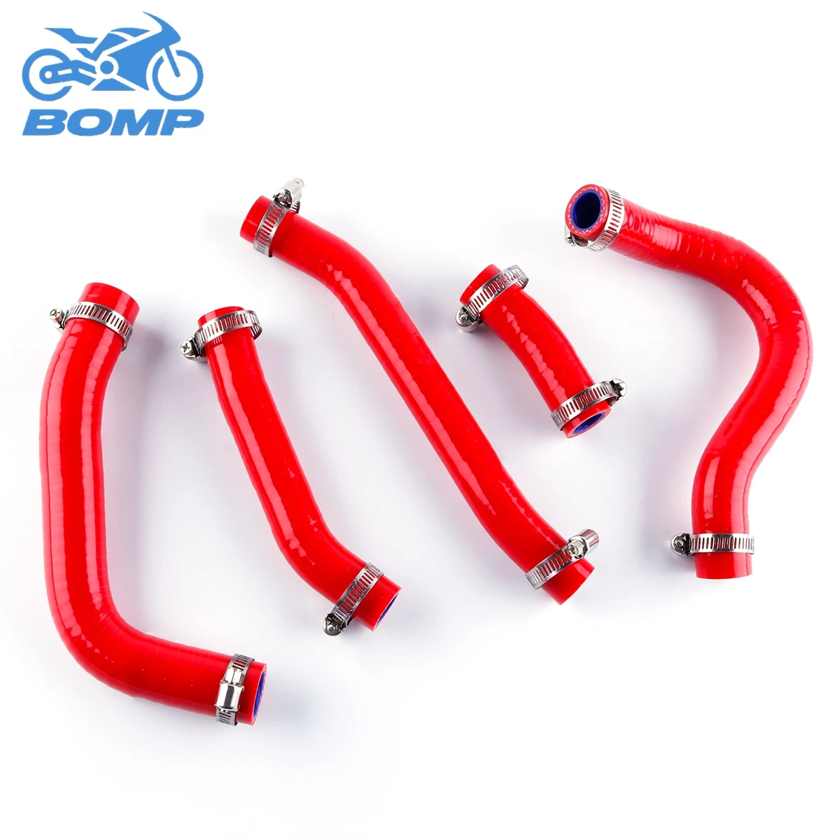 

FOR HONDA CRF250R CRF 250R CRF250 CRF 250 2014 2015 2016 2017 Silicone Radiator Hoses Tubes Kit Piping 5Pcs 10 Colors