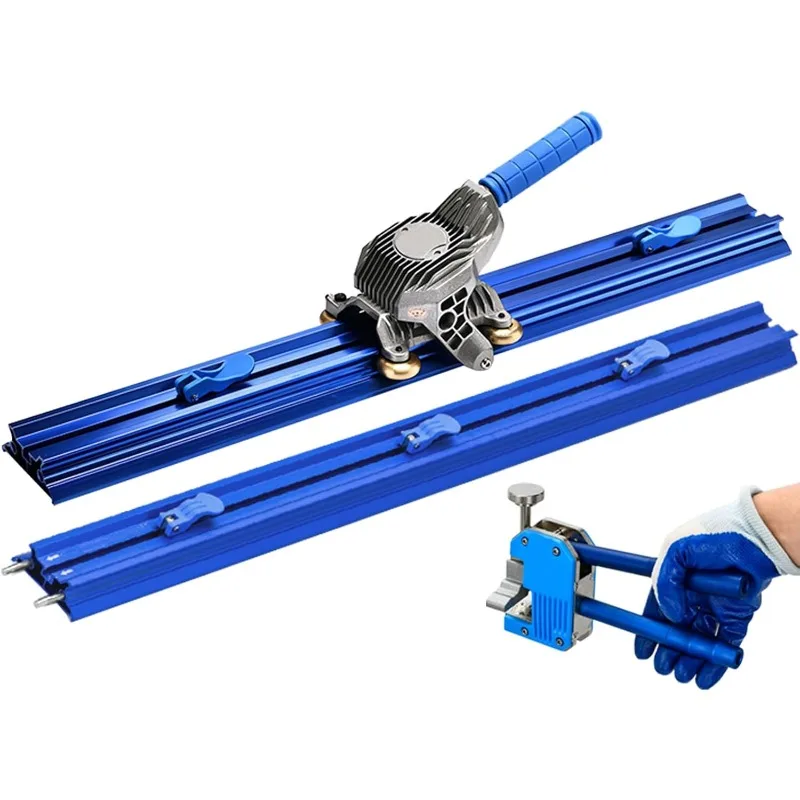 87 Inch Manual Tile Cutter, for Large format Ceramic Porcelain Tiles, Professional Porcelain Slab Cutting Machine with Double