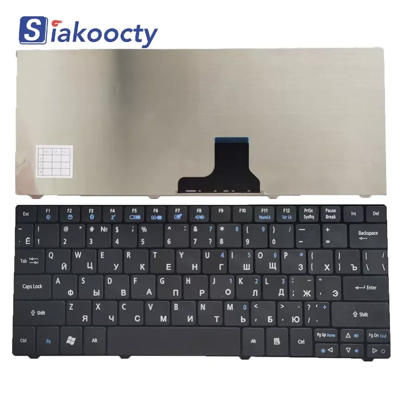 Teclado de Substituição para ACER Acer One 751 ZA3 752 753 722 721 1410 ZA5 ZA8 MS22