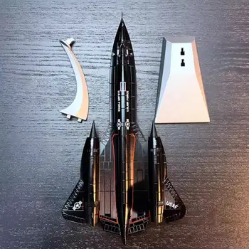 1/144 比例 1:144 美國黑鳥 SR-71 偵察機模型 靜態金屬壓鑄模型 SR 71 12 最佳銷售 SR71黑鳥 - №9