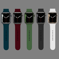 Sport Band For Apple Watch 10 9 7 8 se 5 6 4 Ultra2 49mm 45mm 46mm 44mm 42mm 41mm 40mm Wrist Belt Correa Bracelet iWatch Strap