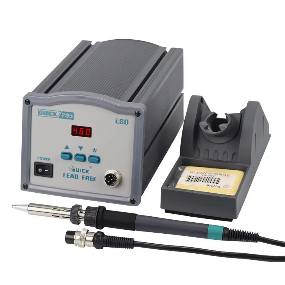 

Quick 205 High Power Intelligent Lead Free Soldering Station 150W Automatic Hot Air Station Soldering