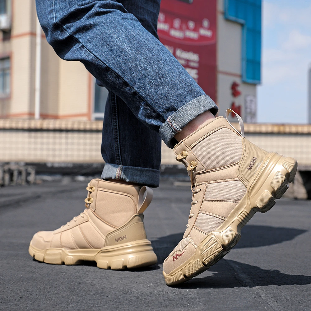Work Boots Indestructible Safe - Men Shoes Size To Women 评论和价格