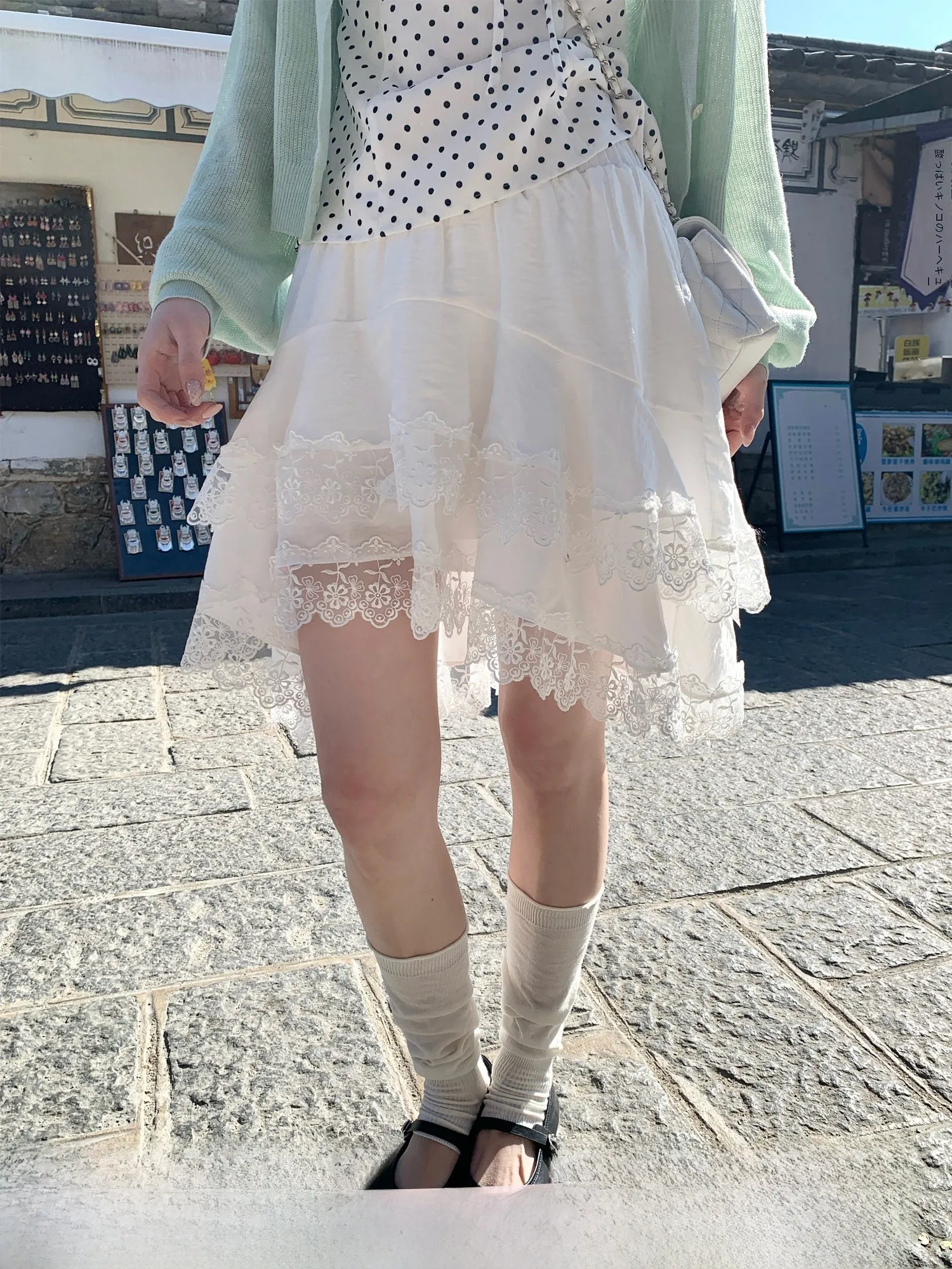 gonna-corta-a-vita-alta-con-pizzo-irregolare-stile-balletto-da-donna-effetto-snellente-casual-quotidiano-per-campus-e-appuntamenti-in-fibra-di-poliestere