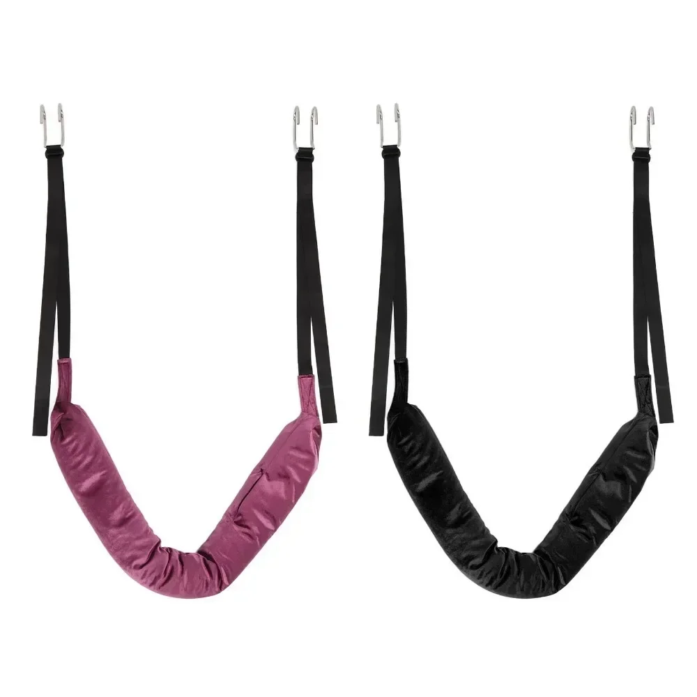 Waist Tensioner Stretcher Lumbar Disc Spine Rehabilitation Straps Lumbar Vertebra Traction Belt Sling Hanging Horizontal Bar New