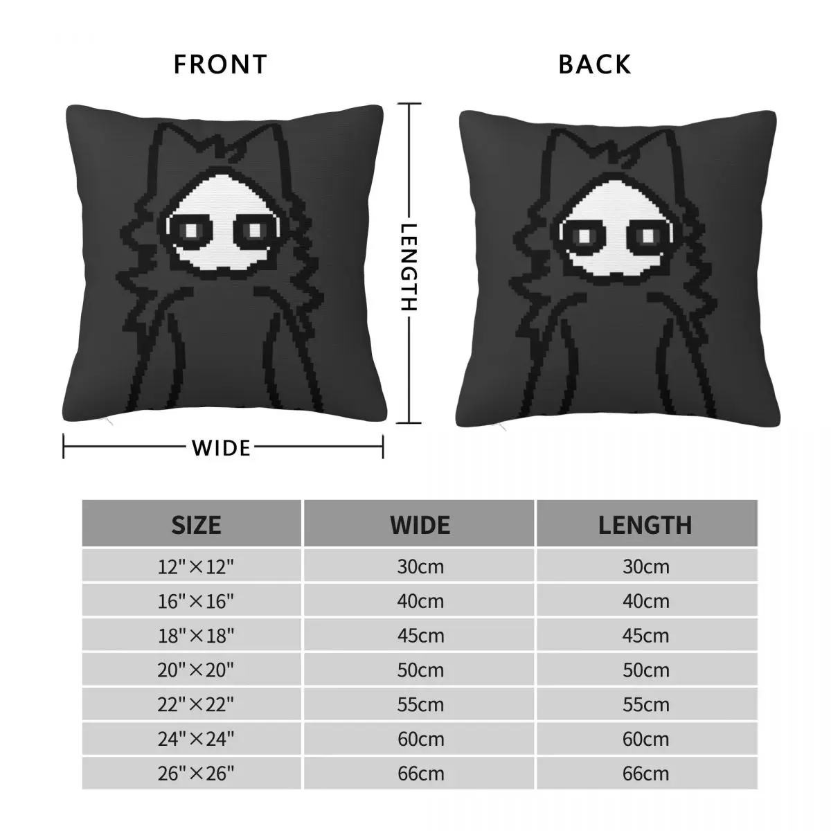 Changed Puro Sprite Pillowcase Polyester Linen Velvet Printed Zip Decor Car Cushion Cover