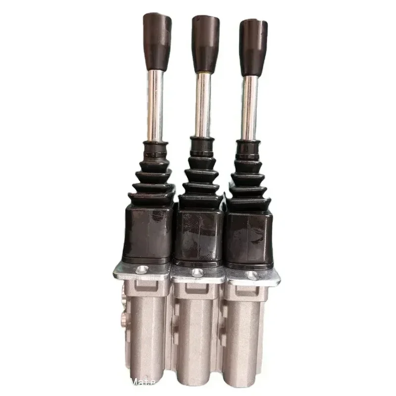 Hydraulic remote valv drilling -spools joystick