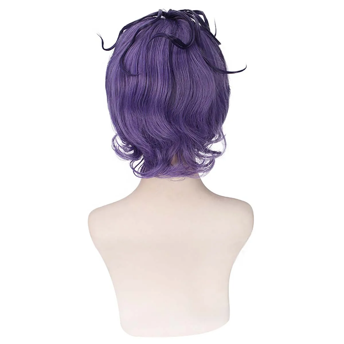 Halloween party Men 2025 New Game ib garry cosplay short purple hair wig