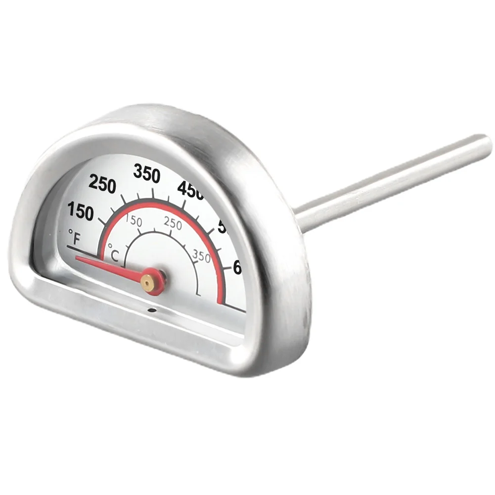 Indoor Cooking Length 43 Mm BBQ Oven Thermometer Accurate Temperature Readings Dual Scale Accurate Temperature Readings