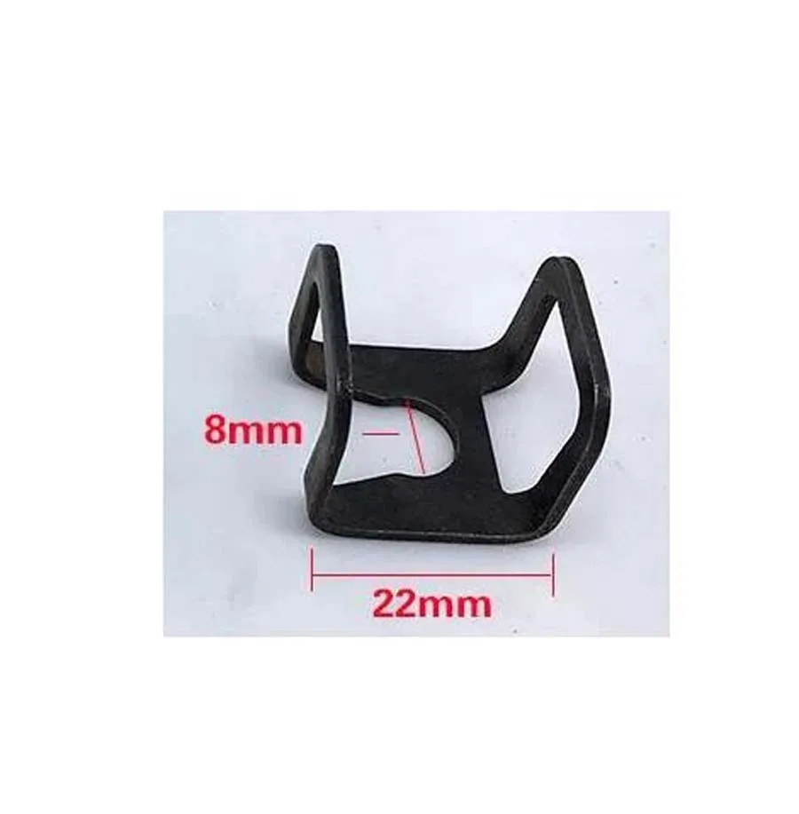 

NEW 2T Horizontal Jack Oil Pump Body Hoop Claw Clamp Clip Jack Inflator Plunger 1/10pcs