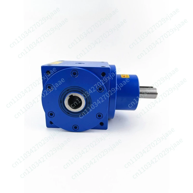 Output through hole spiral bevel gearbox 90 degree right angle small cross commutator