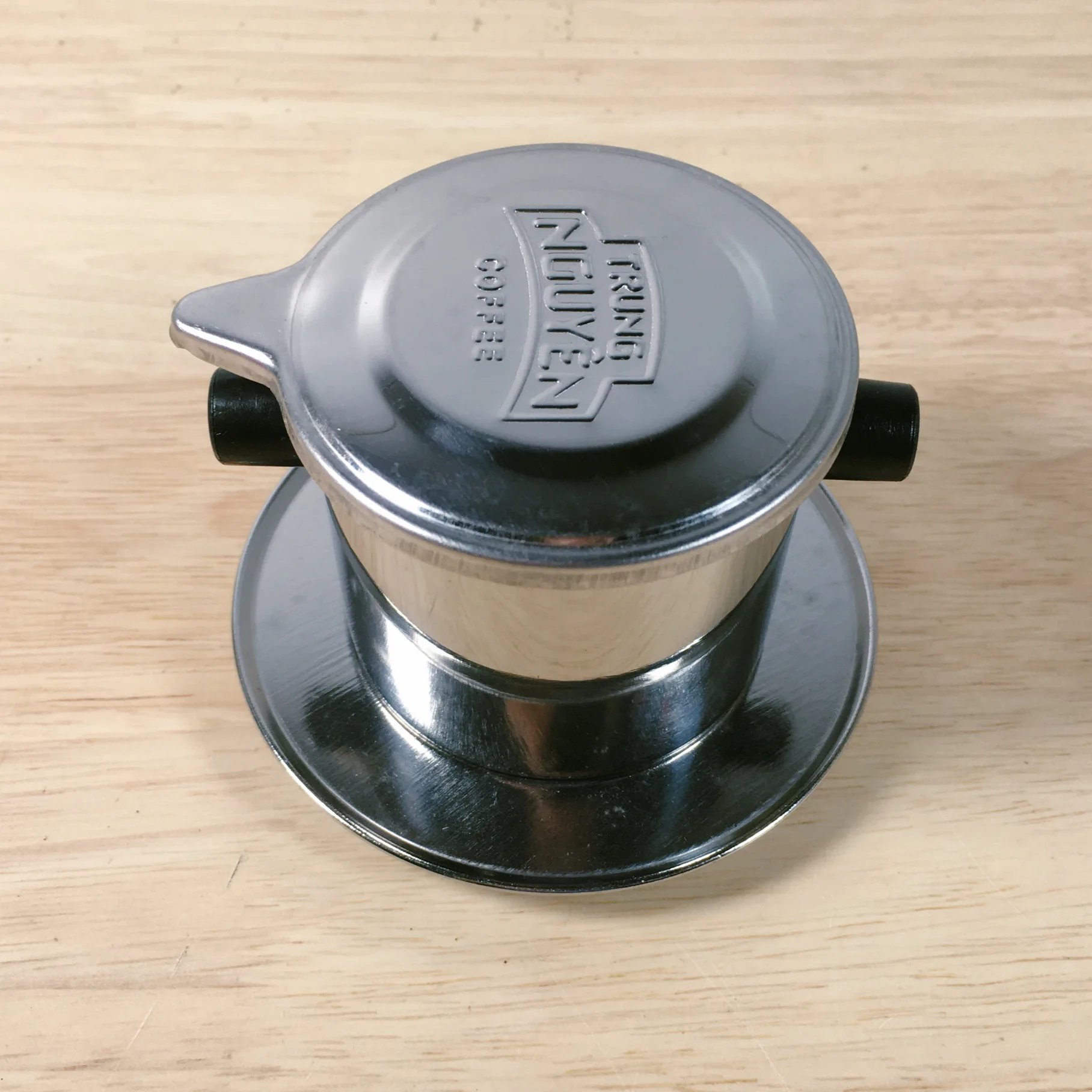 Portable Aluminum Vietnam Coffee Dripper Filter Coffee Maker High-Quality Refined Drip Zhongyuan Ice Coffee Filter Pot Tools