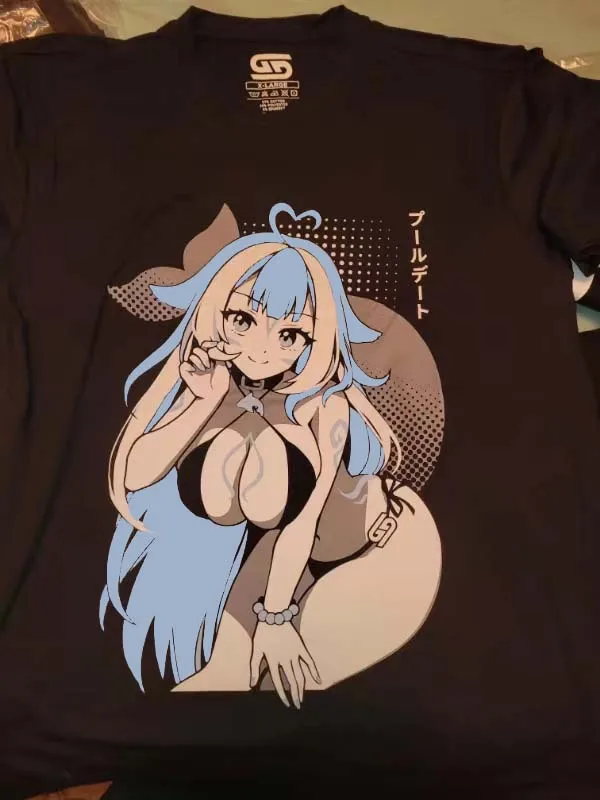 Waifu t-shirt, new and unopened Gamersupps, unisex in hot summer, all size.