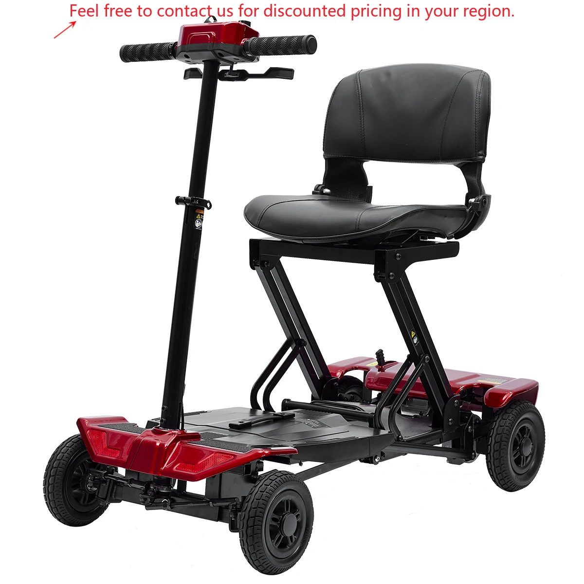 

Top Selling Products Fully Enclosed Electric Scooter For All Terrain Auto Folding Remote Control Mobility Scooter