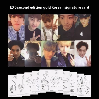 EXO Peripheral Self-Made Signature Card, Album Card