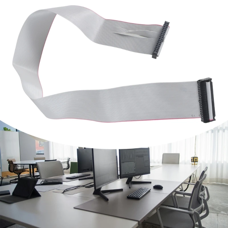 Dây chuyển đổi ổ đĩa mềm 34P Đầu nối ổ đĩa mềm Cáp ổ đĩa mềm Mềm Dropship