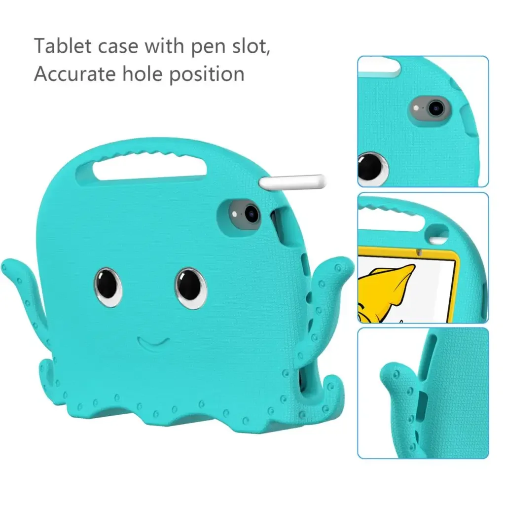 Kids EVA Case For Amazon Kindle Fire HD 10 2021 Full Body Tablet Cover For Fire HD 8 PLUS Fire HD 7 2022 2019 2017 Handle Shell