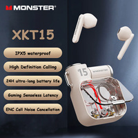 Choice Monster XKT15 TWS Long Standby Headphones Wireless Bluetooth V5.3 Gaming Earbuds HIFI Sound Earphones Low Latency