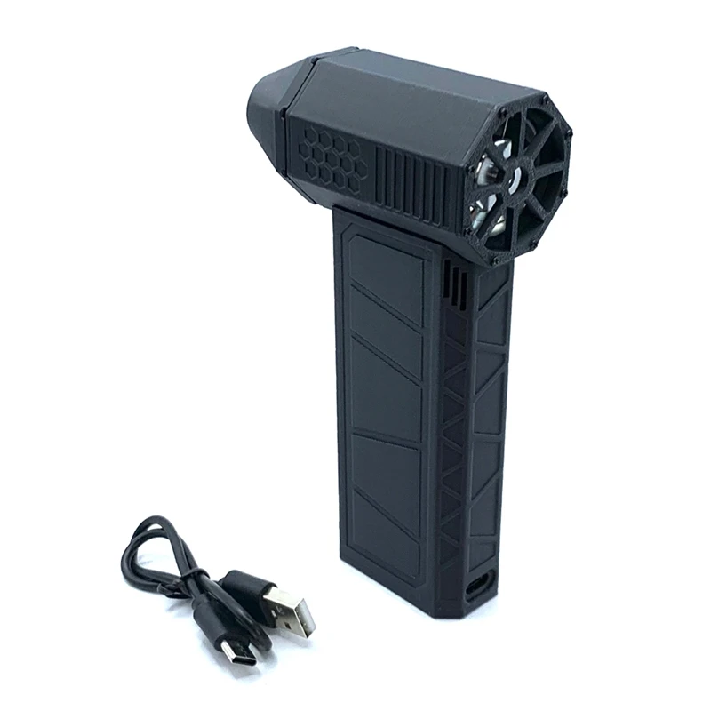 مروحة توربو 130000 منفاخ هواء مضغوط محمول RPM قابل لإعادة الشحن