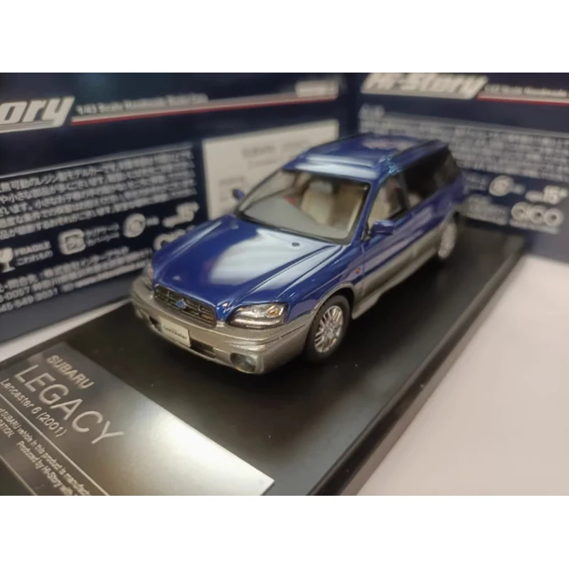 Hi Story resina 1/43 Subaru Legacy Lancaster 6 2001/Grand Wagon BG5/B4 RSK Estate coche modelo clásicos recuerdo regalo pantalla estática