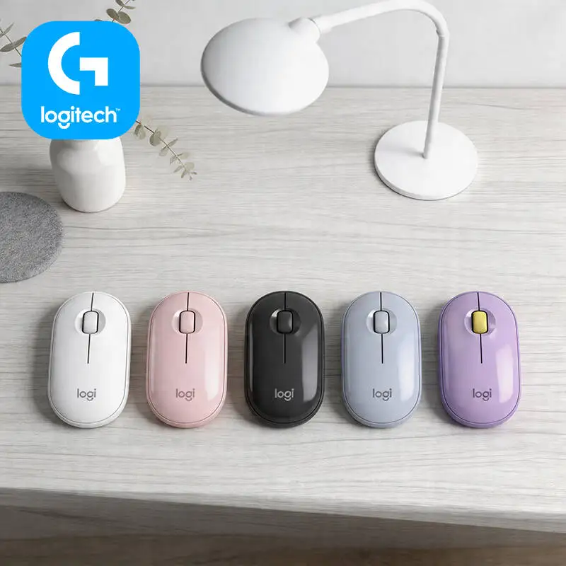 Logitech M350 Portable Silent Mouse - Thin Build, 90% Noise Reduction, 1000 DPI, USB Receiver, Windows macOS Fit