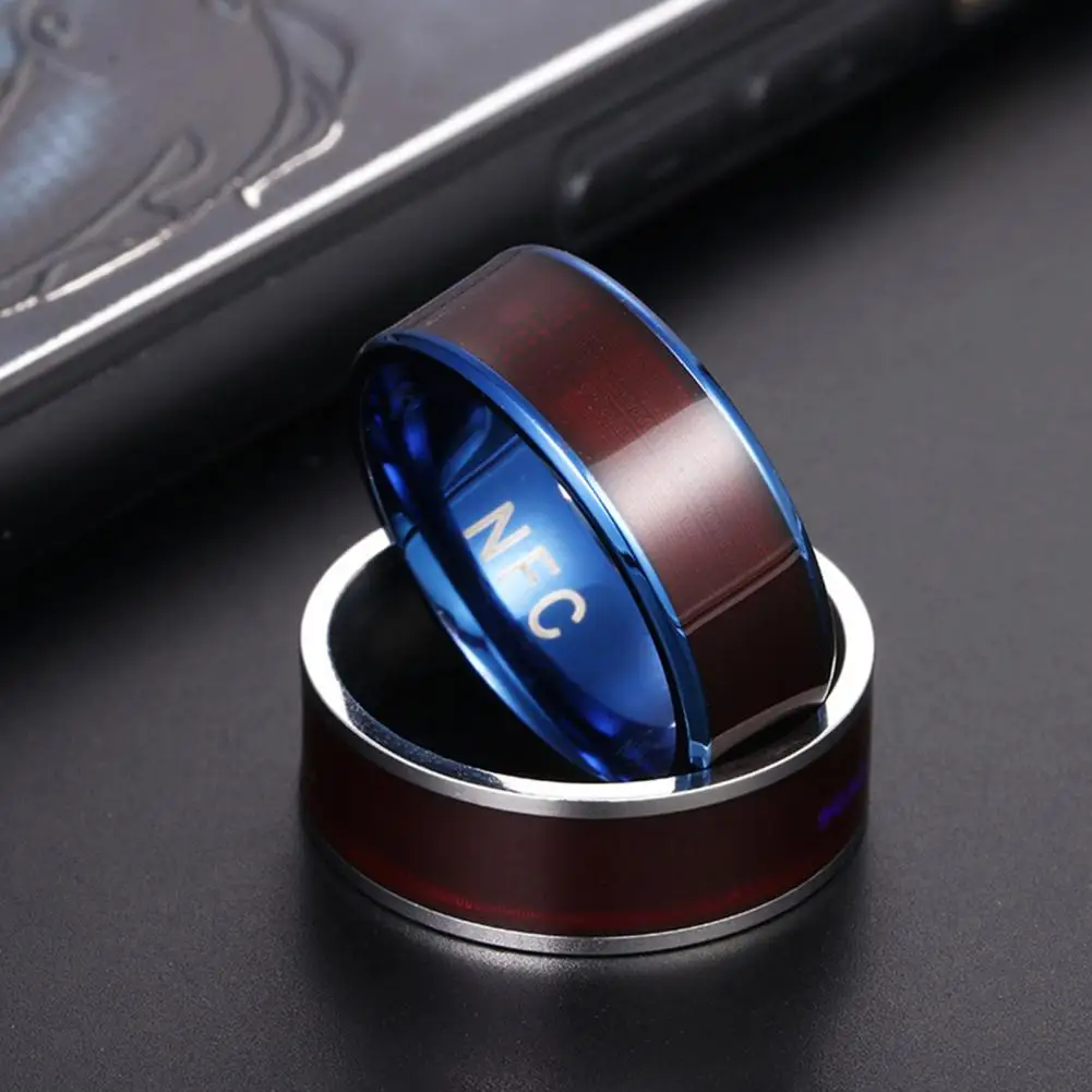 NFC Ring Great No Charge Smart Lock NFC Ring Portable Unisex Ring  NFC Chip Super Cool Smart Rings for Cell Phone